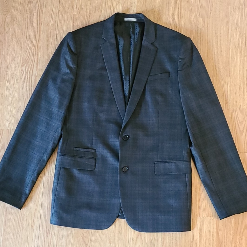 Express "Photographer" Wool Suit Coat